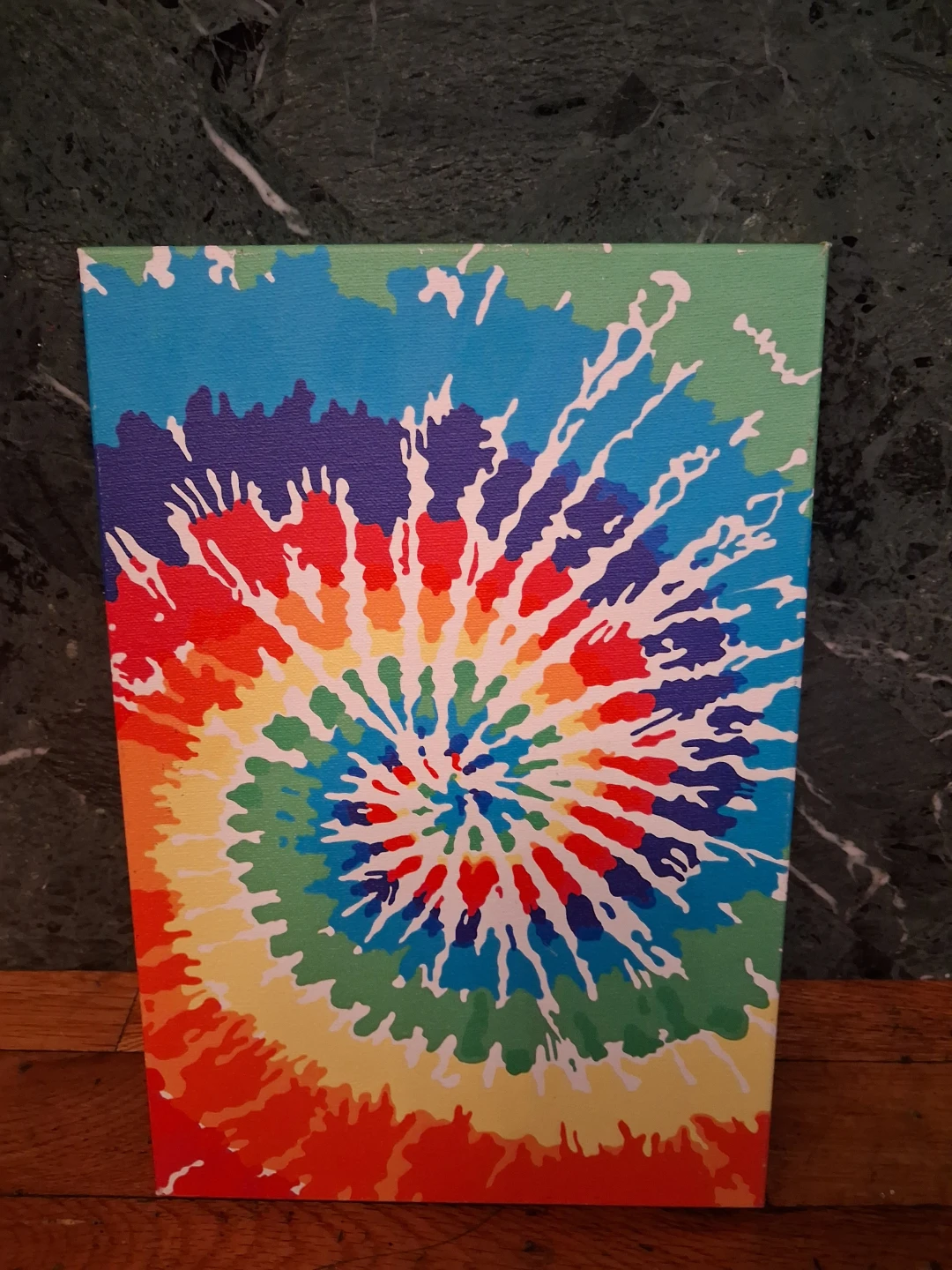 Tie-Dye Canvas Wall Art