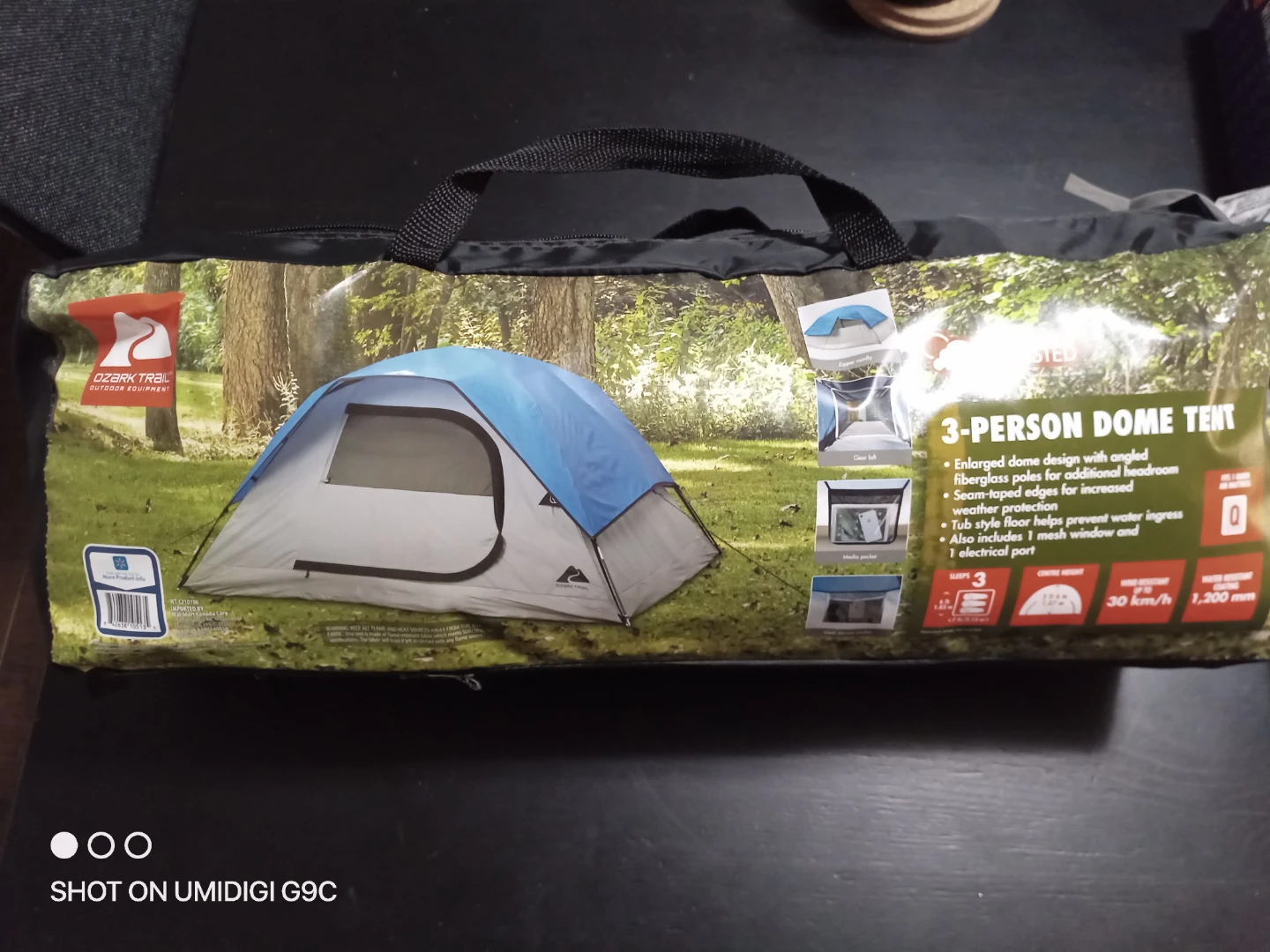 Ozark Trail 3-Person Dome Tent