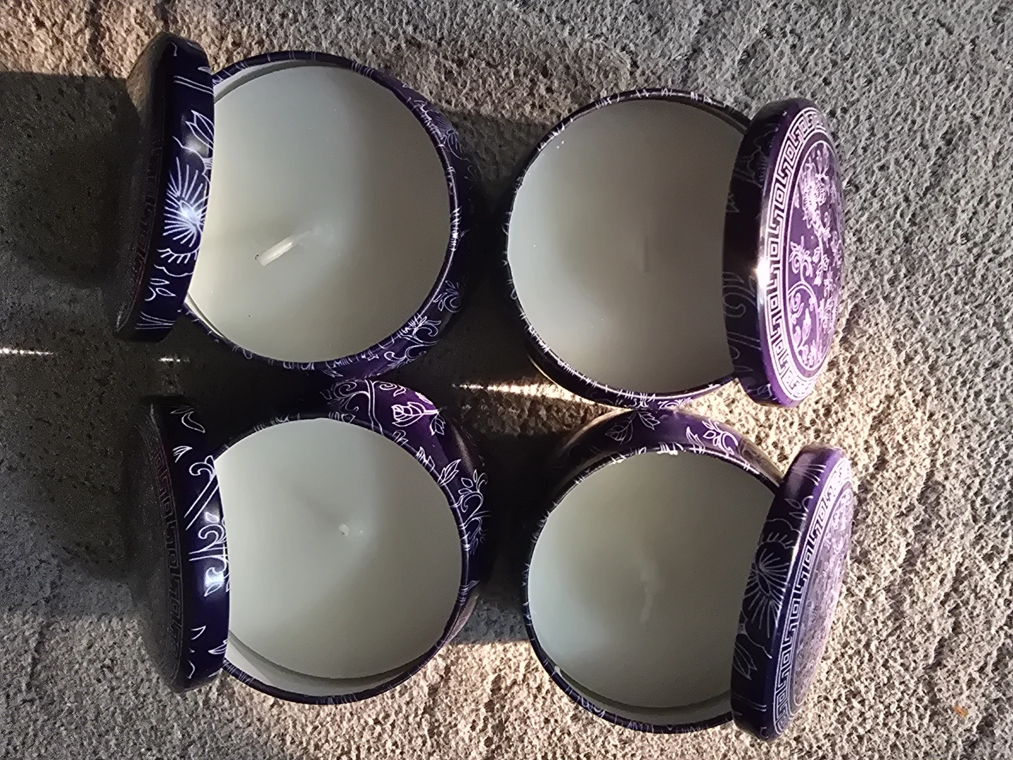 Set of 4 Decorative Citronella  Scented Soy  Candles - photo 2