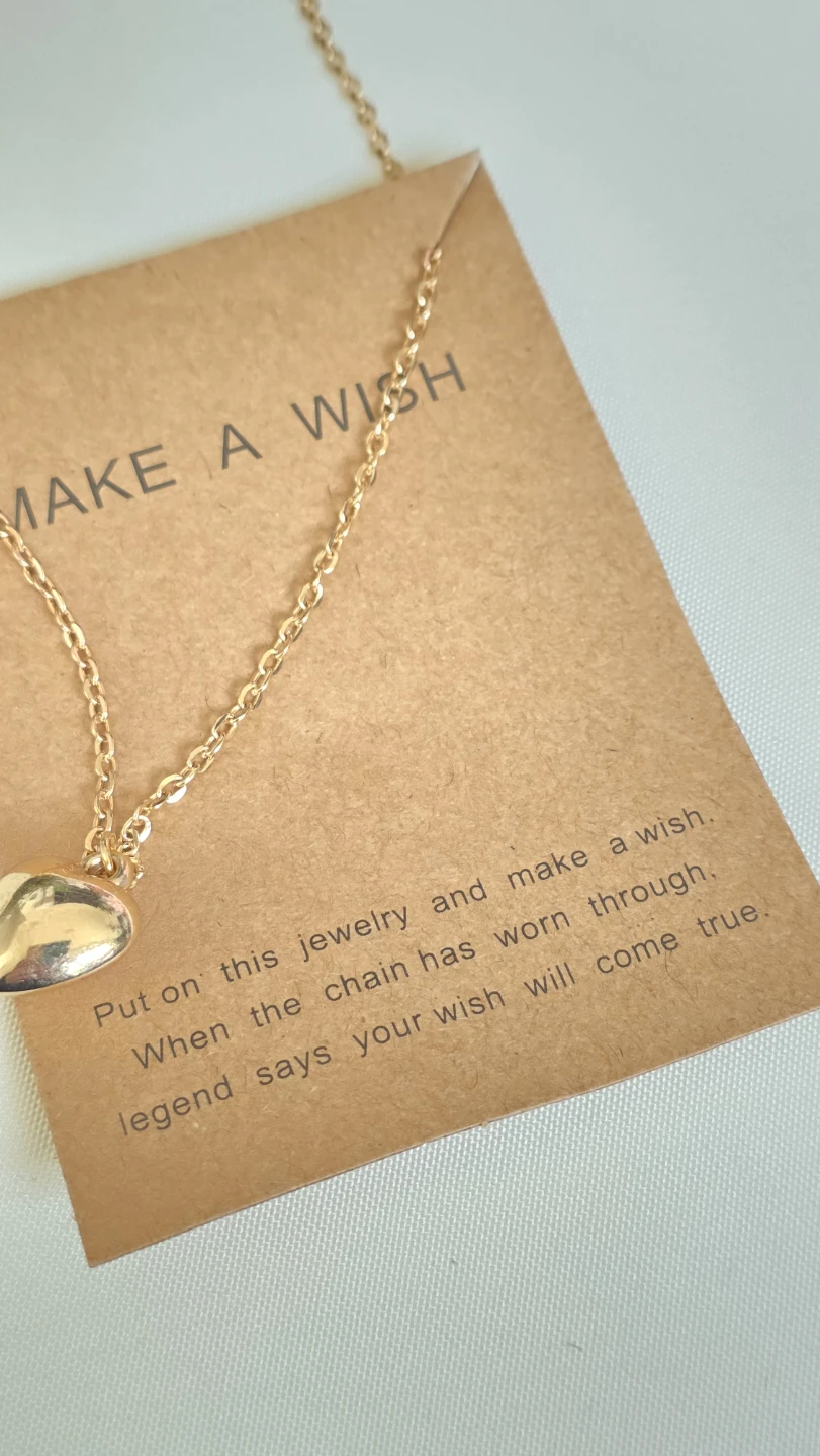 Make A Wish Heart Necklace - photo 3