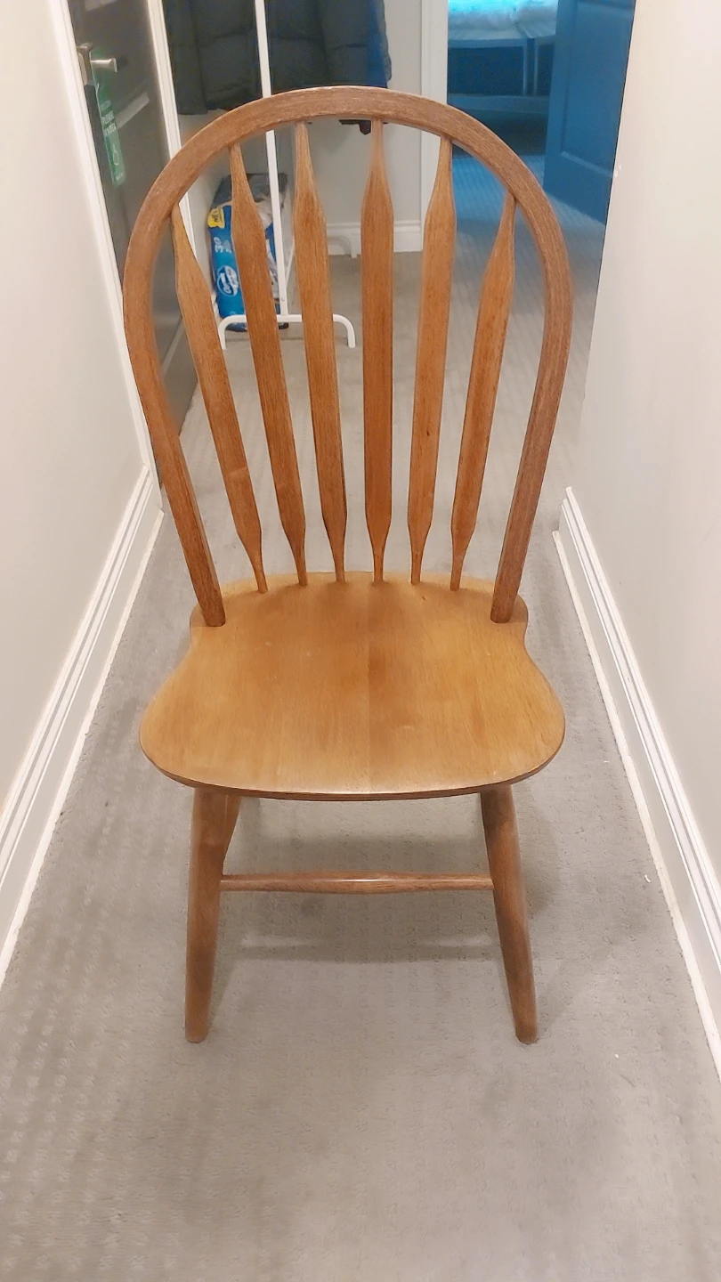 Wooden Spindle Back Chair