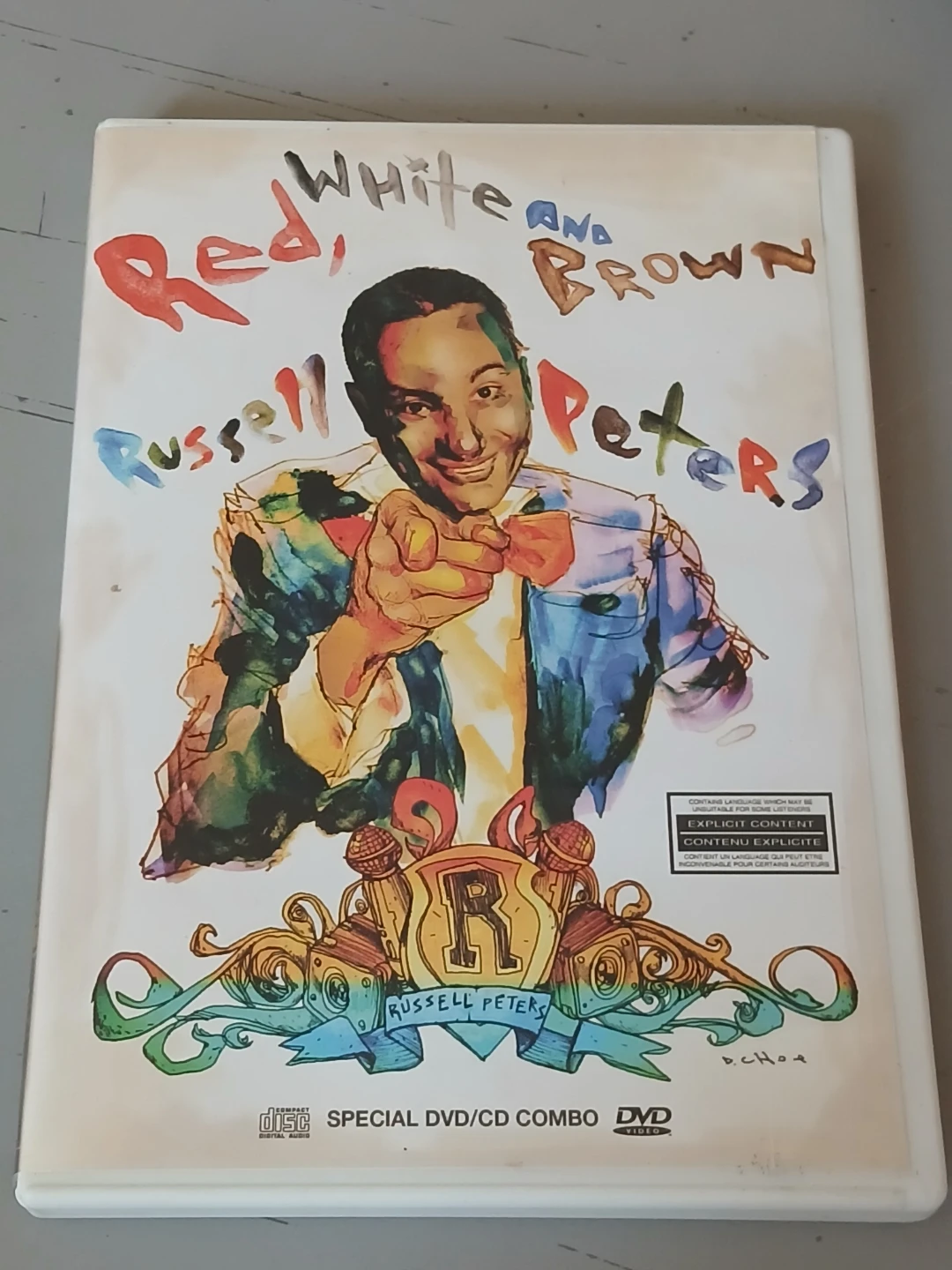 Russell Peters Red, White and Brown Special DVD/CD Combo
