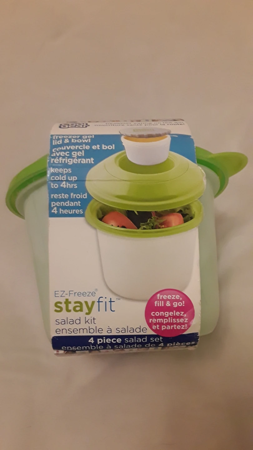 Cool Gear EZ-Freeze Stayfit Salad Kit 4 Piece Set - photo 3