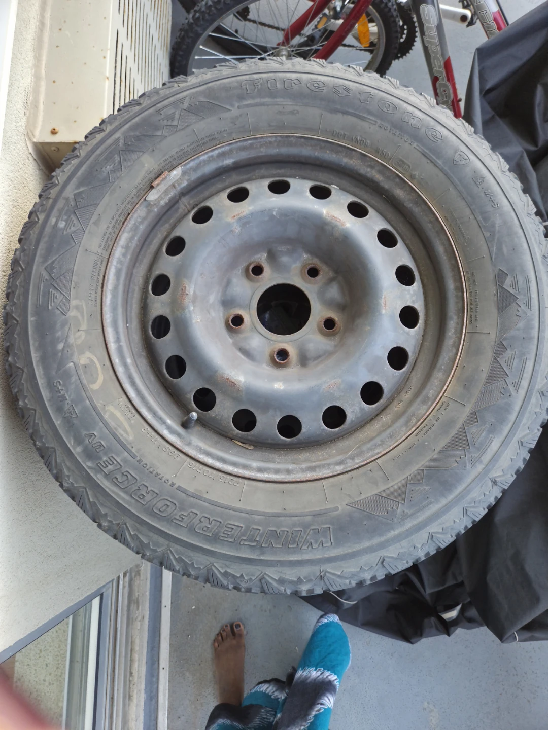 Car tires and rims