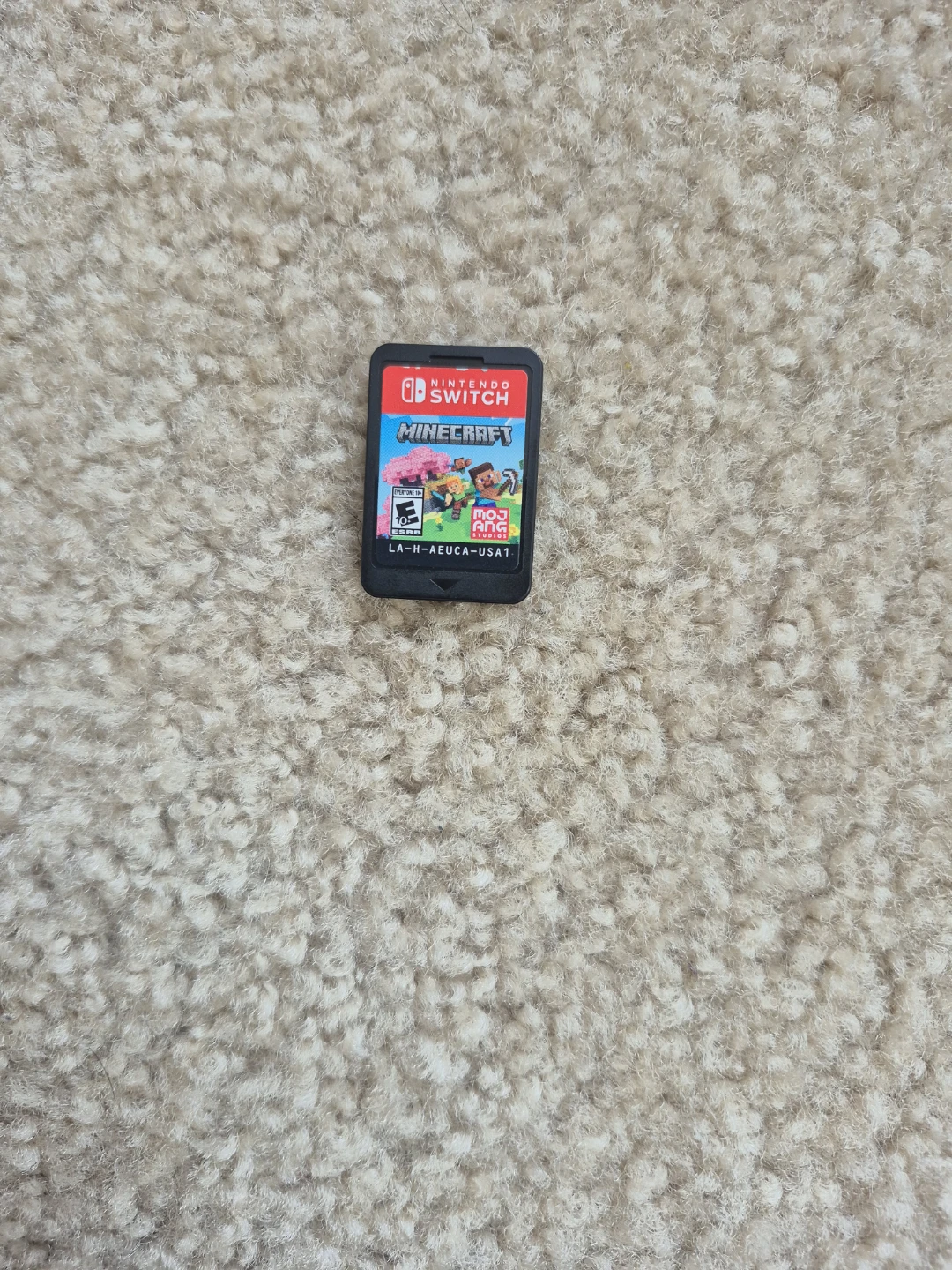 Nintendo Switch Lite - Blue with a minecraft game card - photo 4