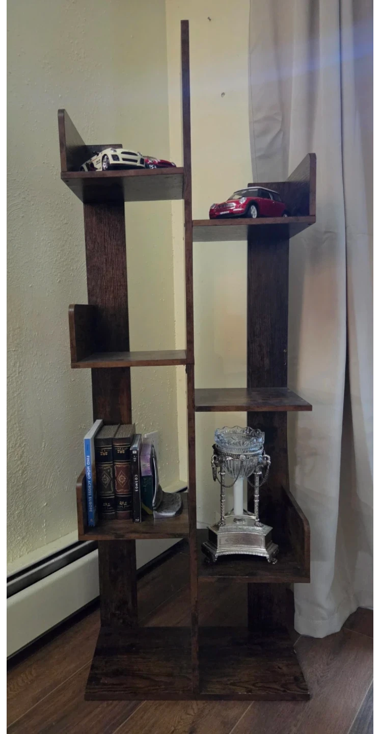 Modern bookshelf display stand floor stand