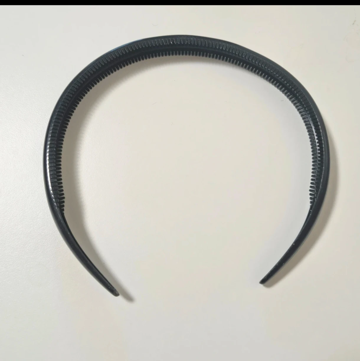 Black Plastic Headband