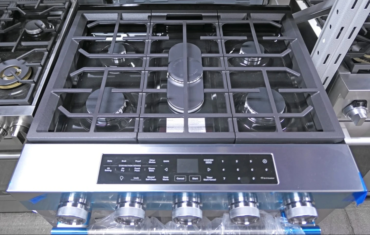 New KitchenAid 30-Inch 5-Burner Gas Range - photo 2