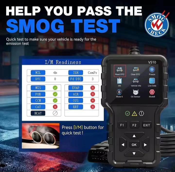 V510 OBDII Car Diagnostic Scanner Tool - photo 4