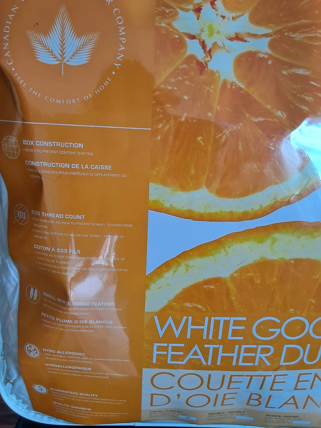 Brand new goose feather duvet - photo 3