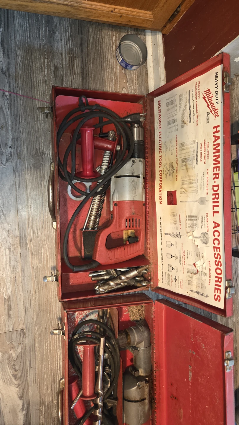 Milwaukee Heavy-Duty Hammer-Drill Tool Case - photo 2