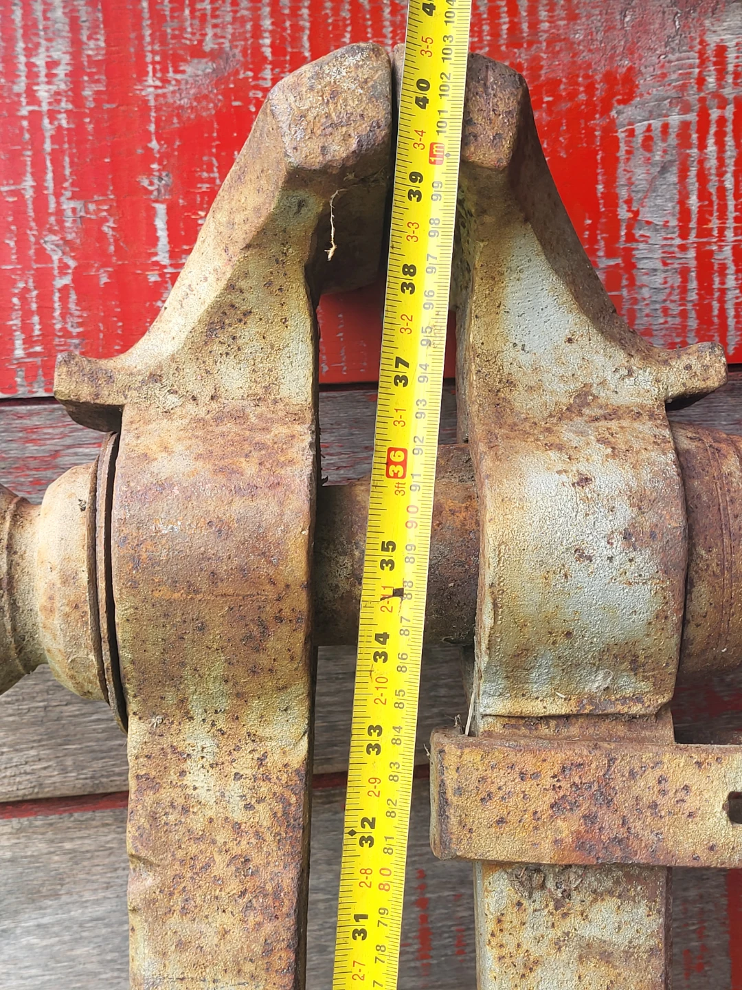 Heavy Duty Black Smith Post Vise Tool - photo 3