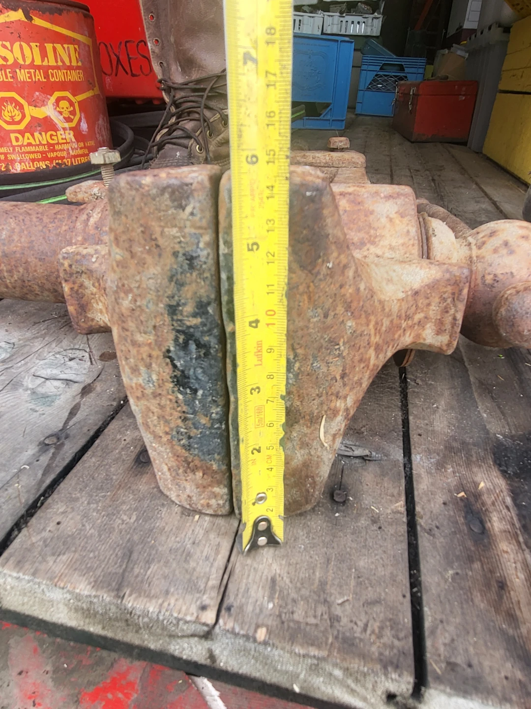 Heavy Duty Black Smith Post Vise Tool - photo 4