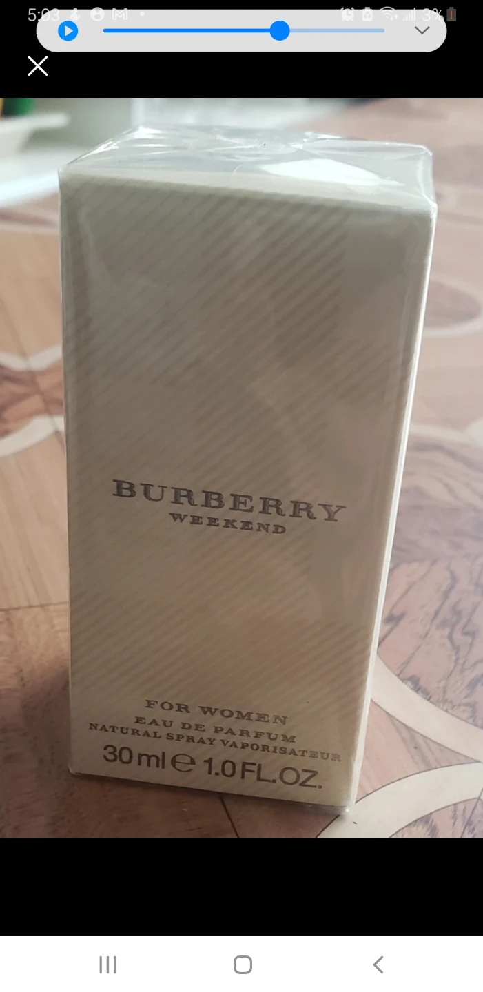 Brand new Burberry Weekend Eau de Parfum for Women 30ml