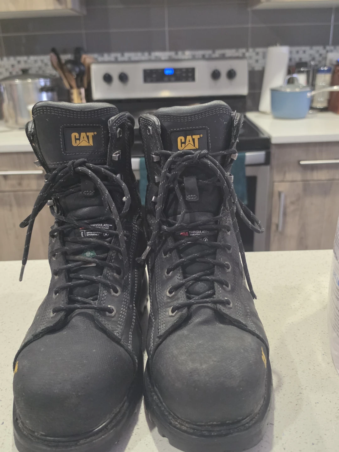 Caterpillar Waterproof Composite Toe Work Boots
