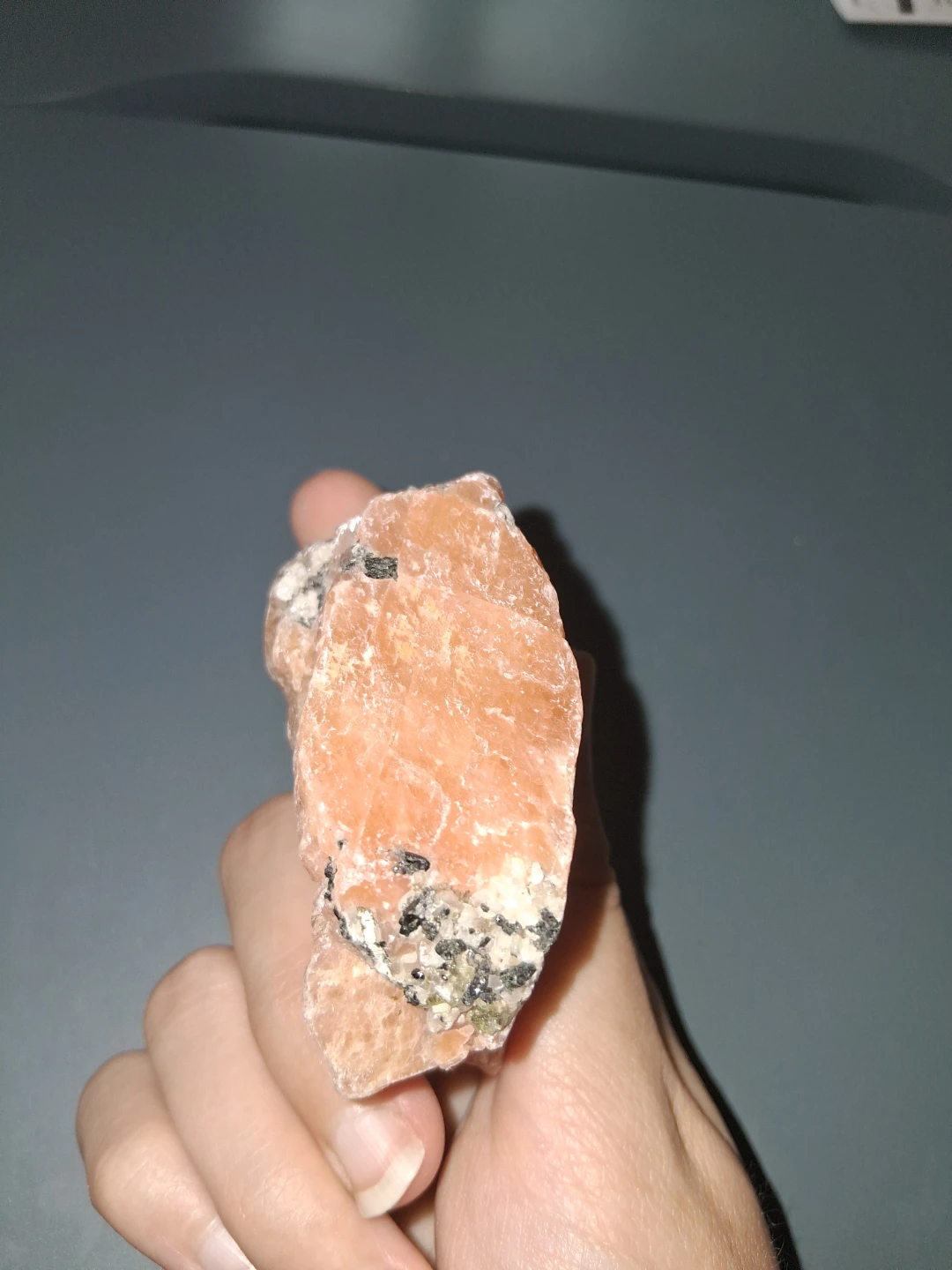 Orange Calcite Specimen - photo 2