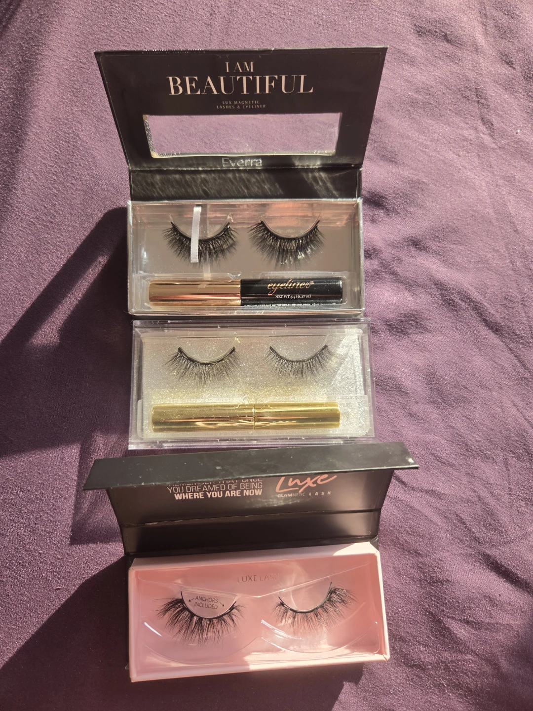 Glamnetic and Everra  Magnetic Lashes & Eyeliner Sets - photo 3