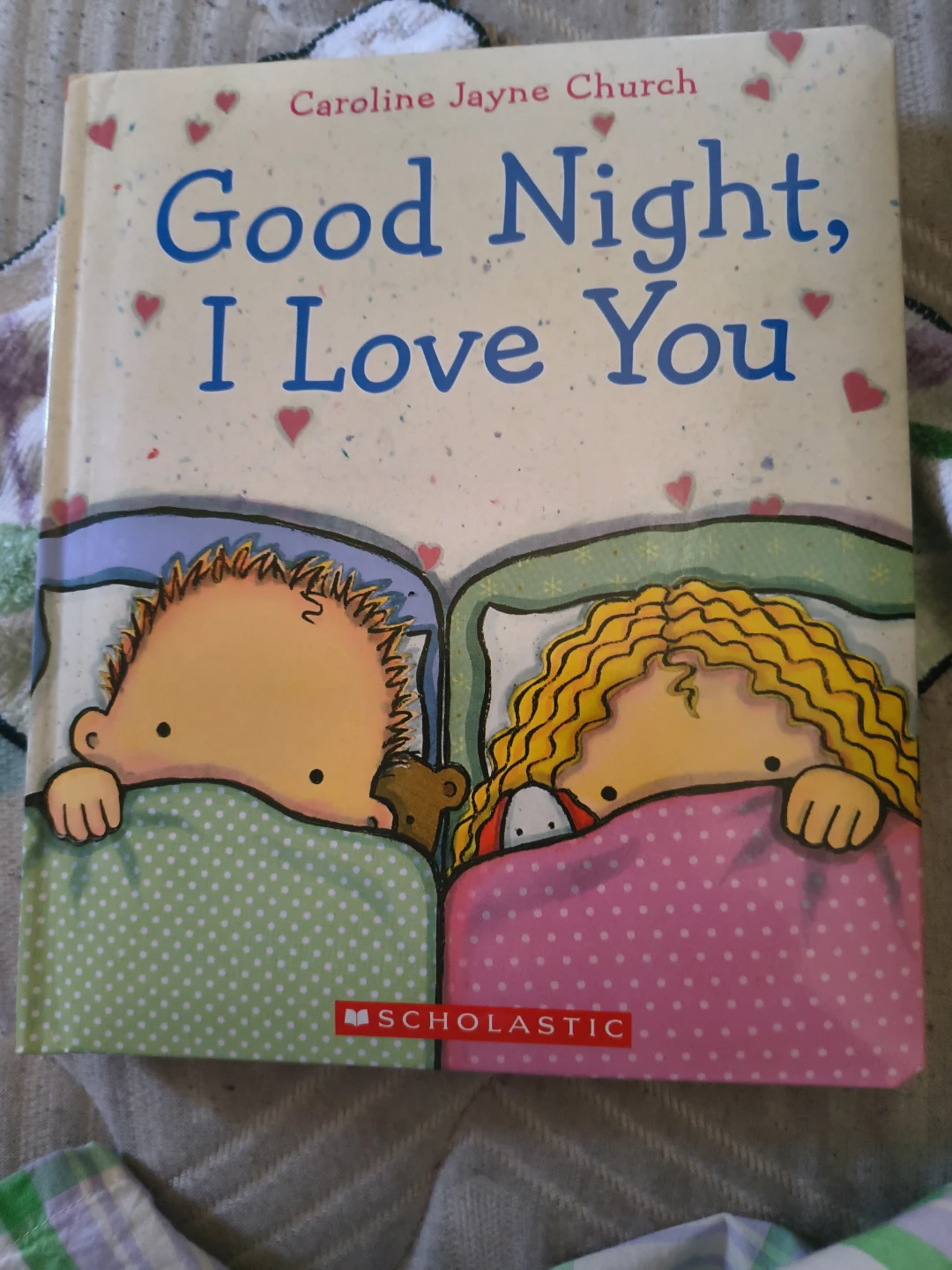 Good Night, I Love You Board Book by Caroline Jayne Church