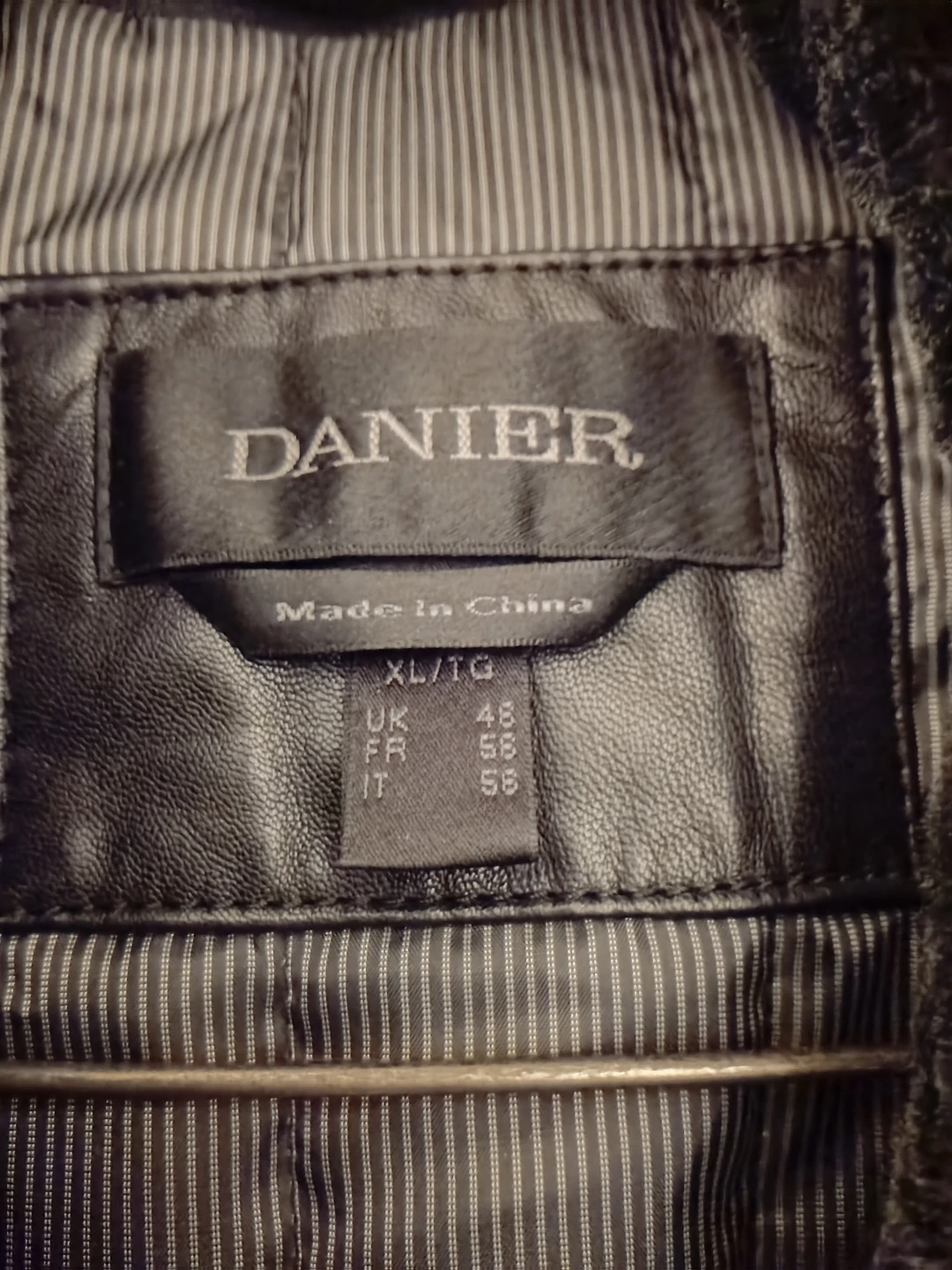 DANIER Leather Jacket - XL/TG - photo 3