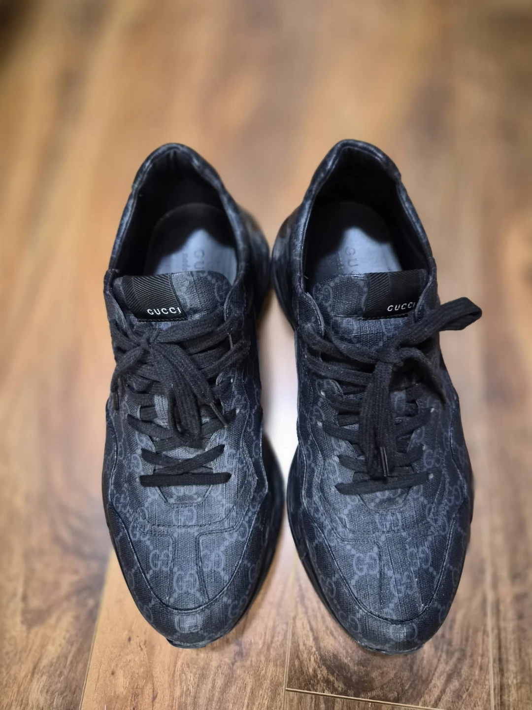 Gucci Rhyton Shoes Black Size 11.5 - photo 4
