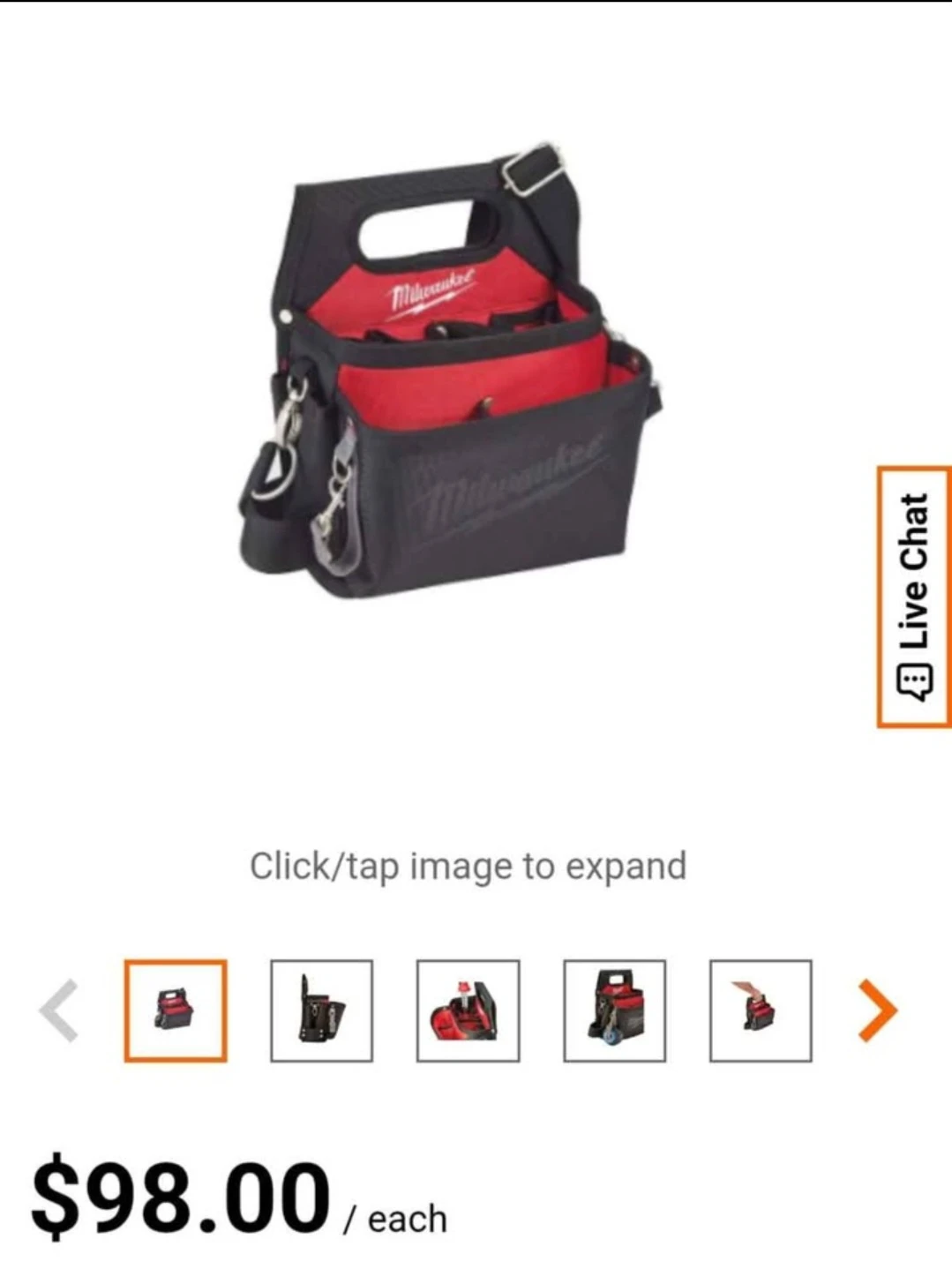 Milwaukee Electrician's Work Pouch - photo 4