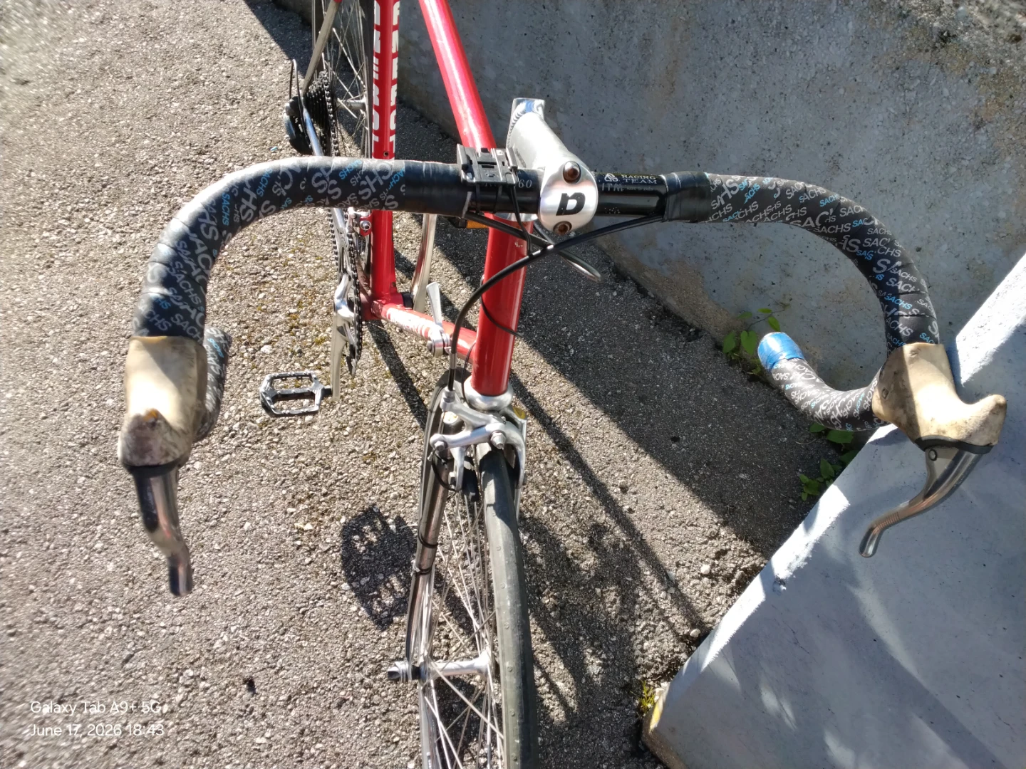 CRAMEROTTI vintage excellent light weight road racer bicycle - photo 5