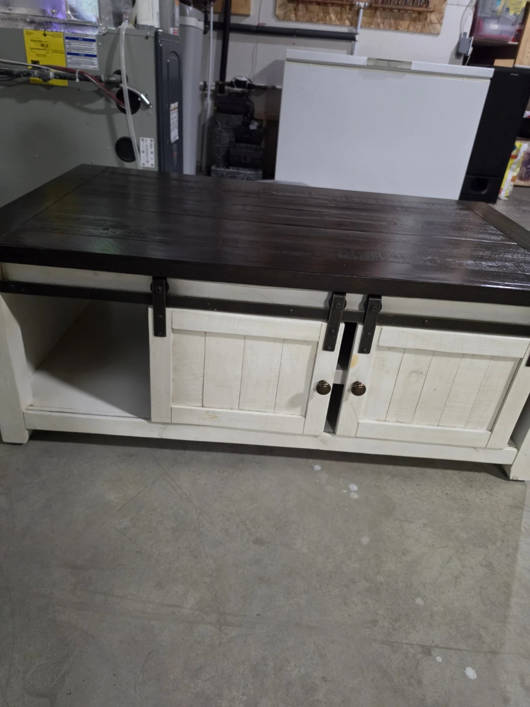 Madison 50" Coffee Table - White Wood - photo 2