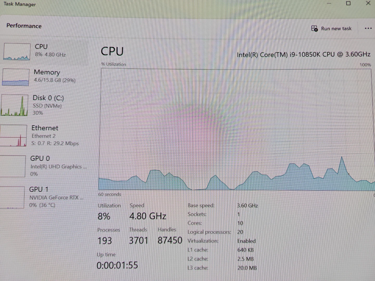 Gaming PC Computer with RTX 3080 GPU + I9-10850K CPU - photo 5