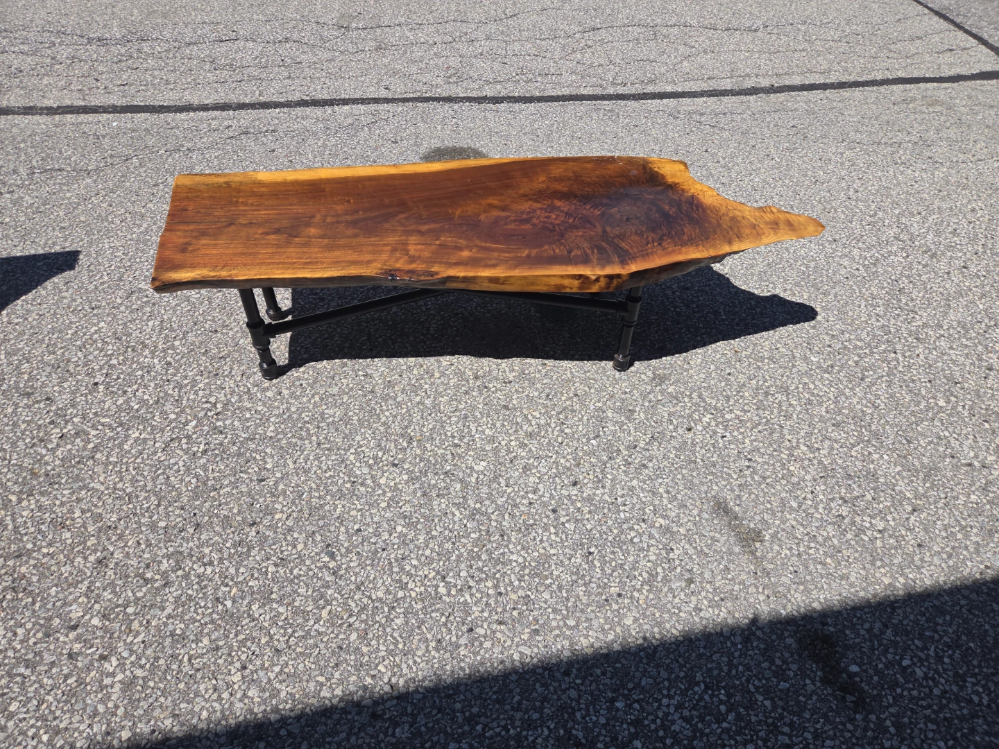 Live Edge Wood Coffee Table