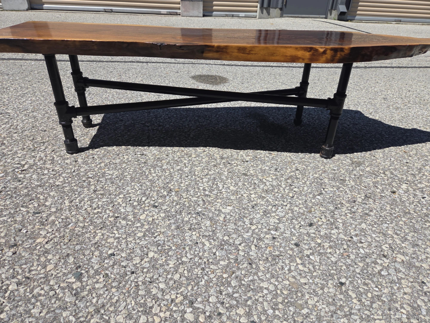 Live Edge Wood Coffee Table - photo 2