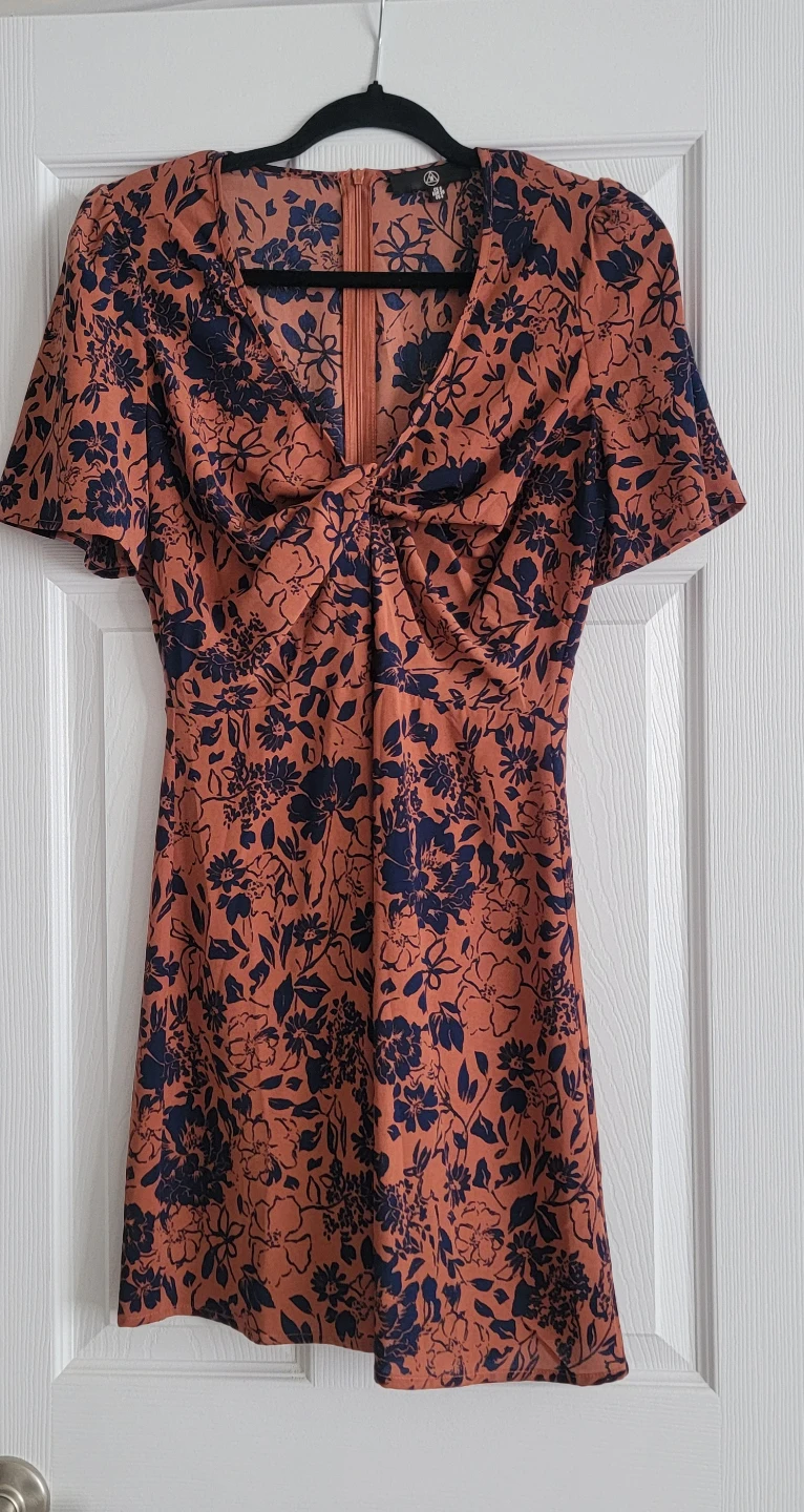 Missguided Floral Mini Dress - photo 2