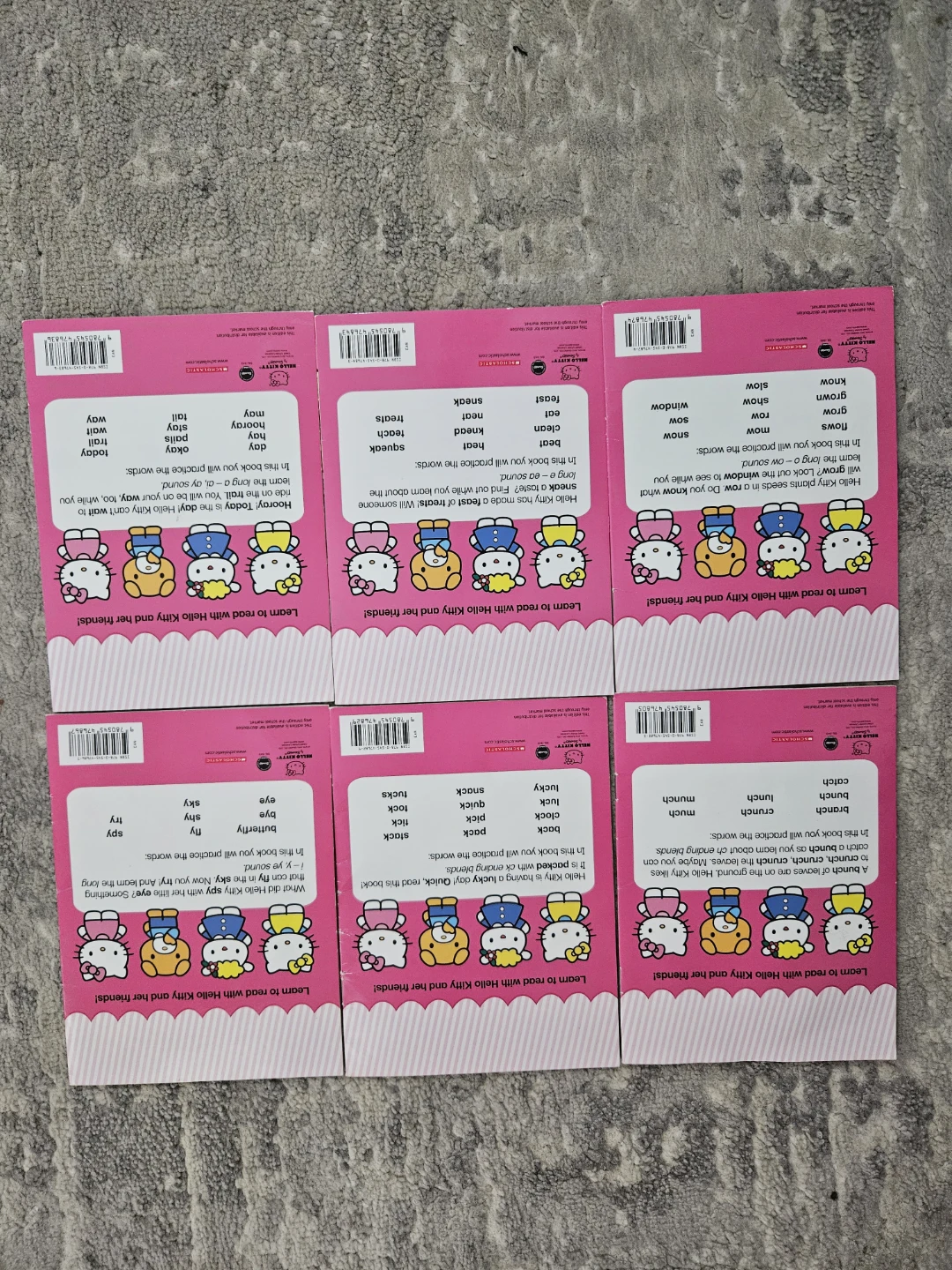 Hello Kitty Phonics Reading Program Books - Set of 12 - photo 3