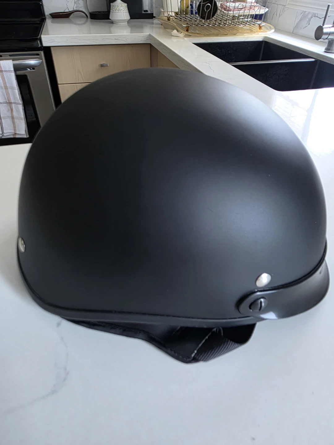 Harley davidson half helmet brand new - photo 4