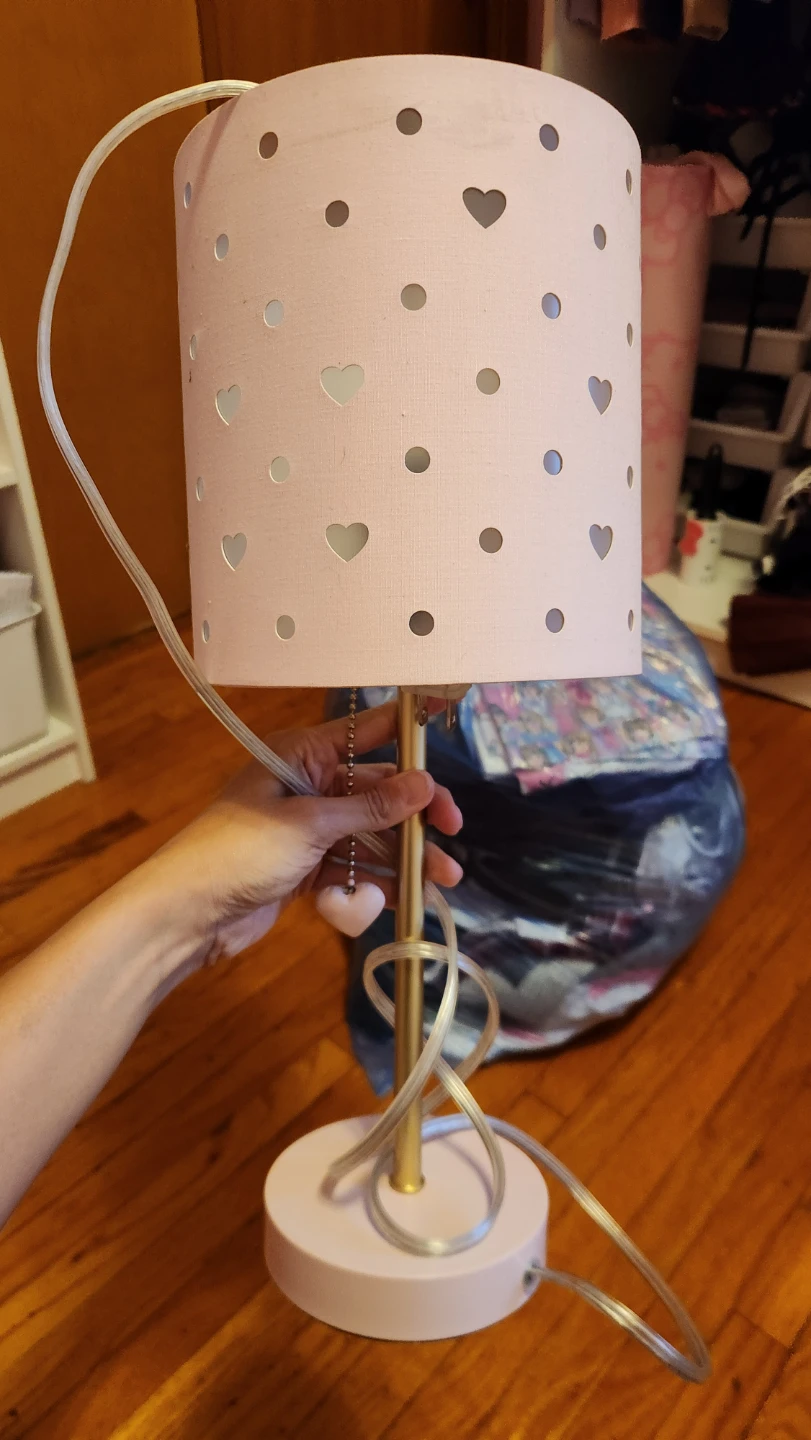 Pink Heart Lamp - photo 2