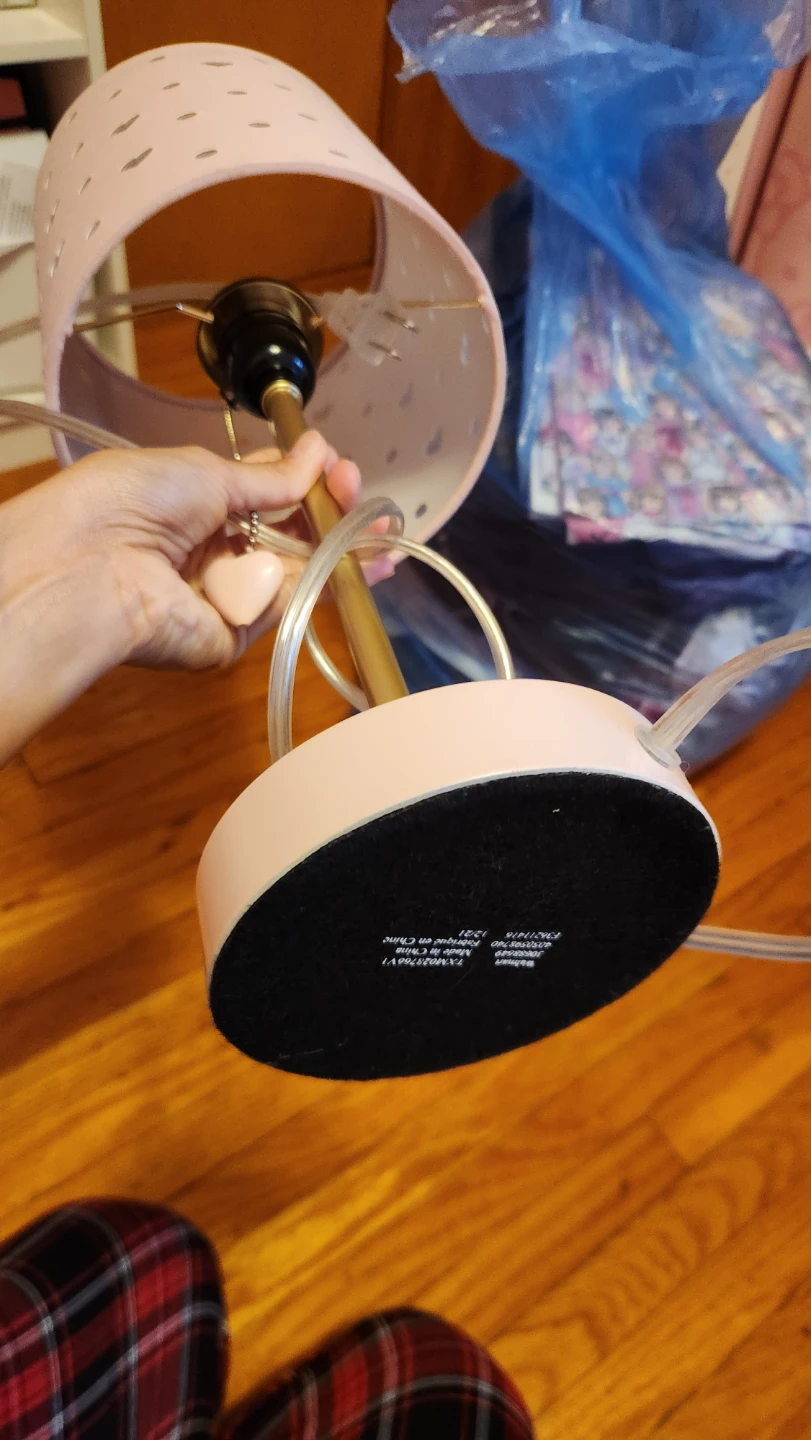 Pink Heart Lamp - photo 3