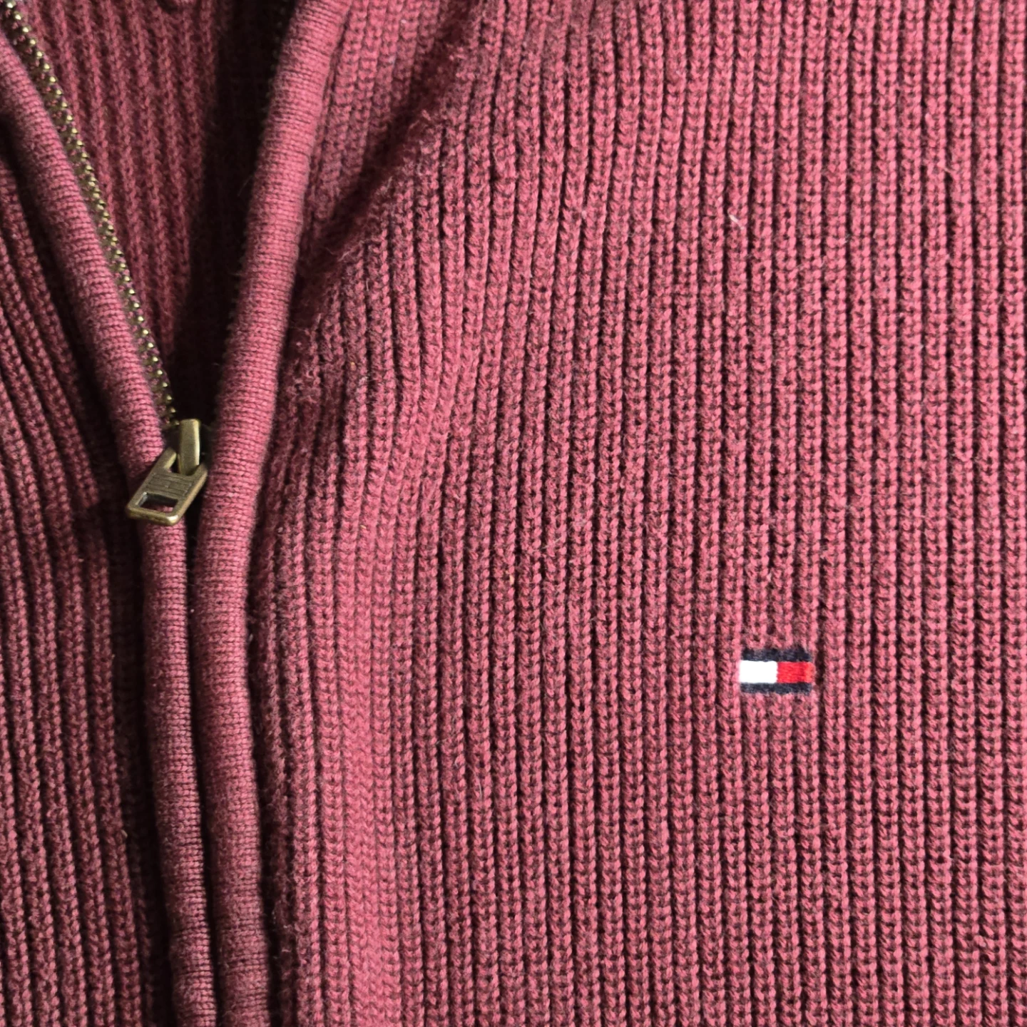 Tommy Hilfiger Zip-Up Sweater Men's Medium - photo 2