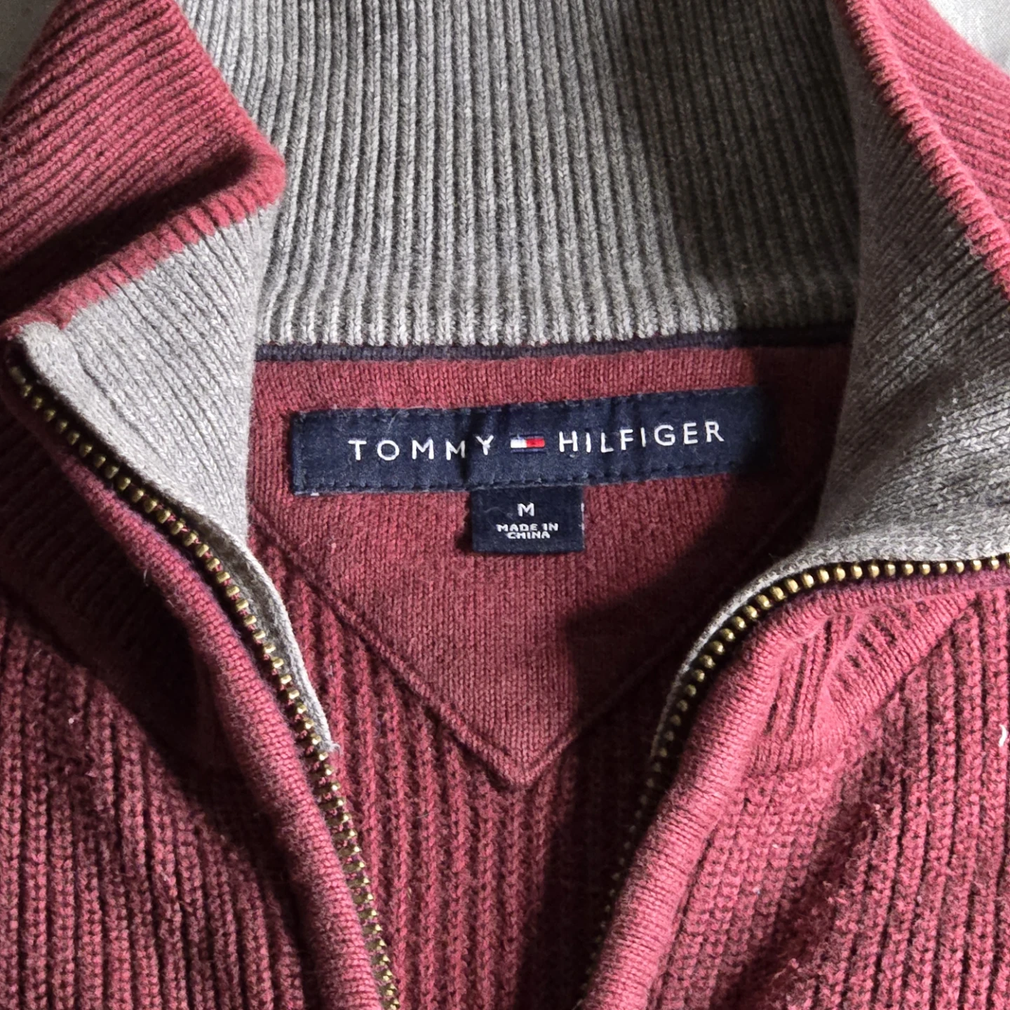 Tommy Hilfiger Zip-Up Sweater Men's Medium - photo 3