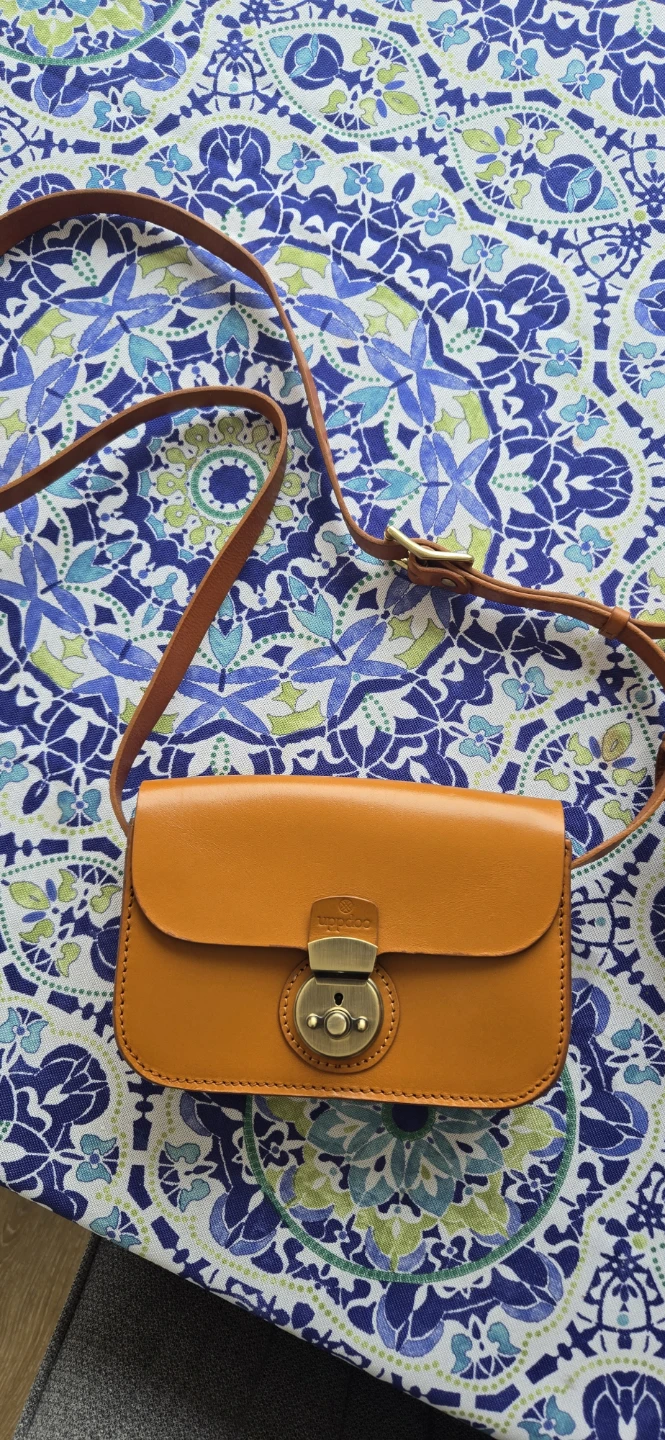 Uppddo Leather Crossbody Bag