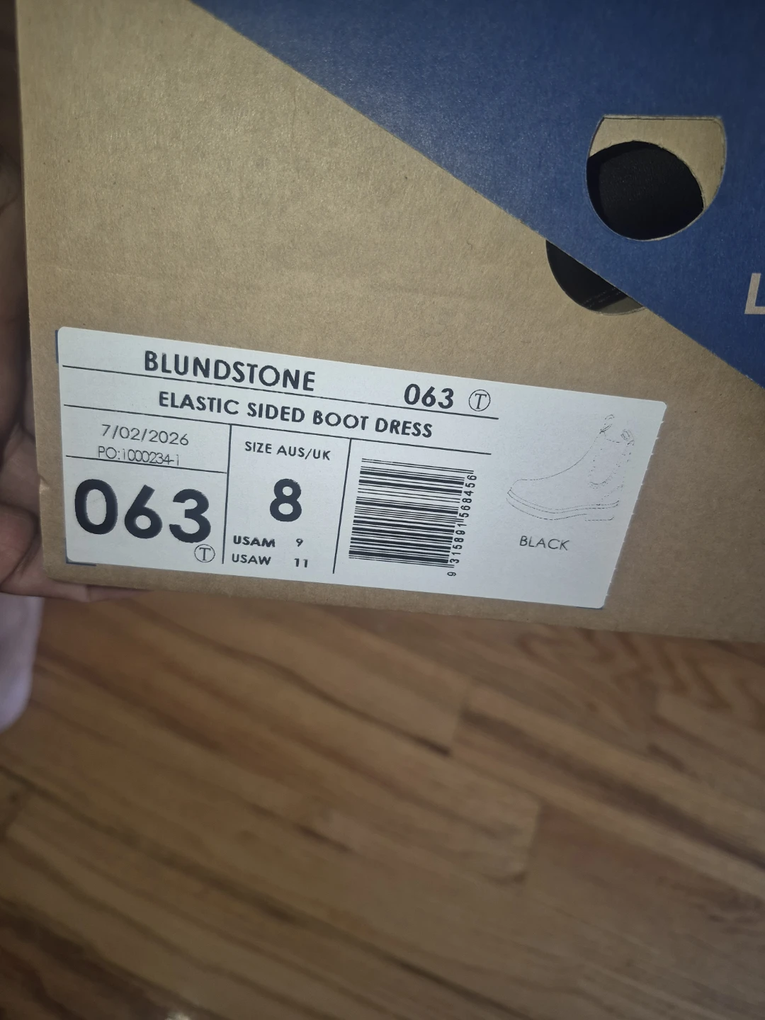 Blundstone Elastic Sided Boot Dress 063 Black - photo 3