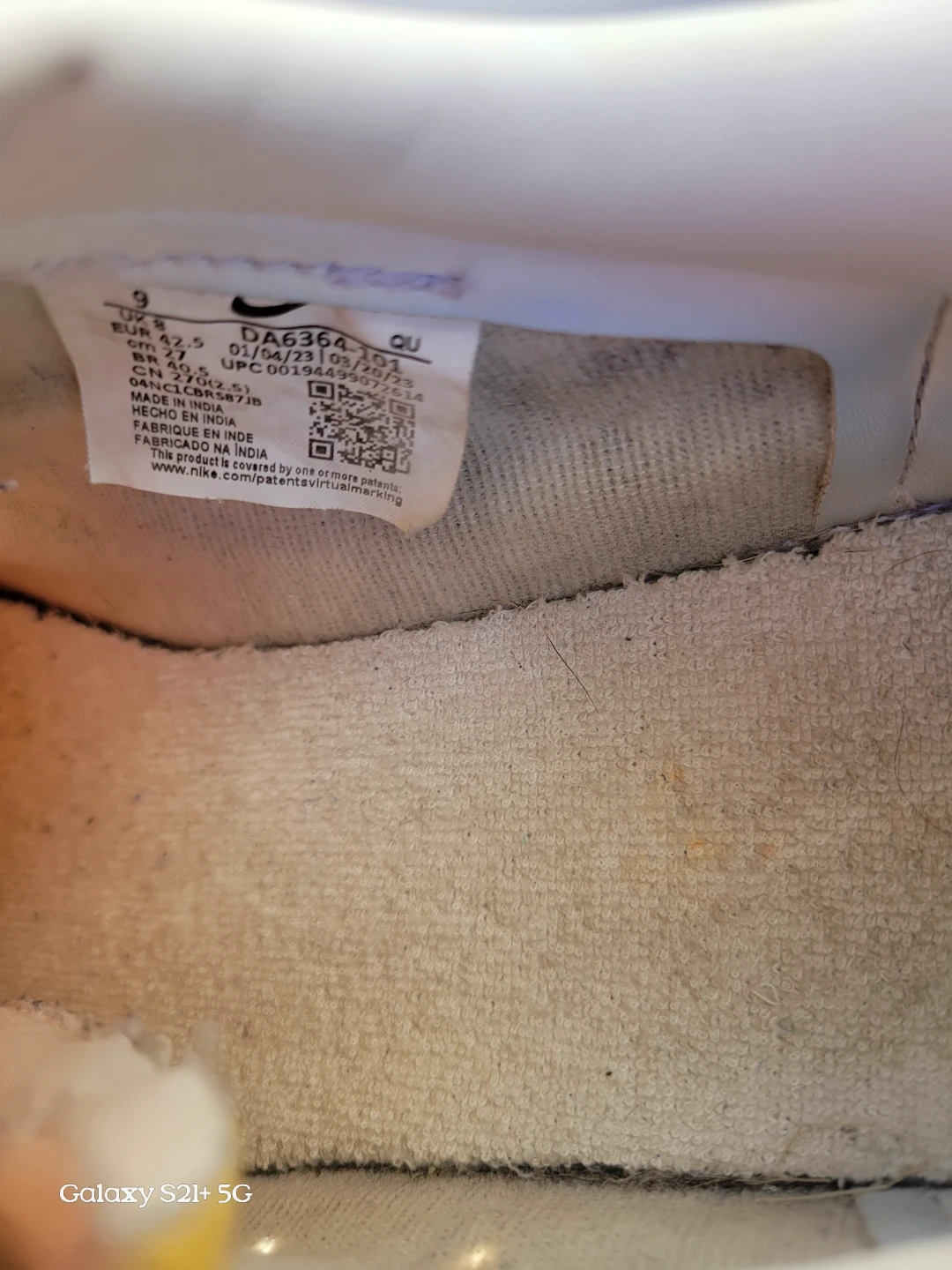 Nike Blazer Low '77 Vintage White/Black Shoes - photo 4