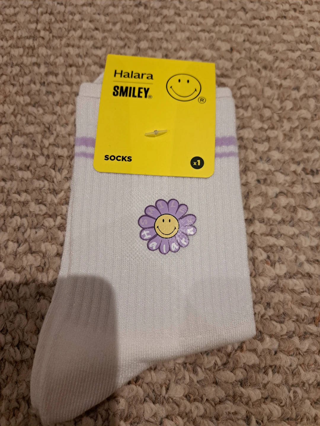 Halara Smiley Socks