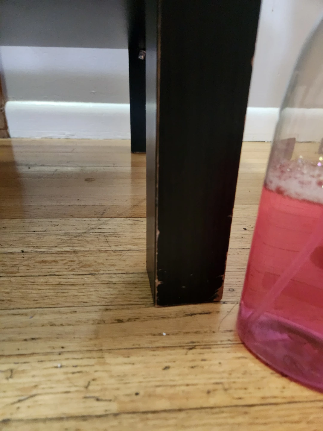 Coffee table /TV stand with built-in shelf - photo 3