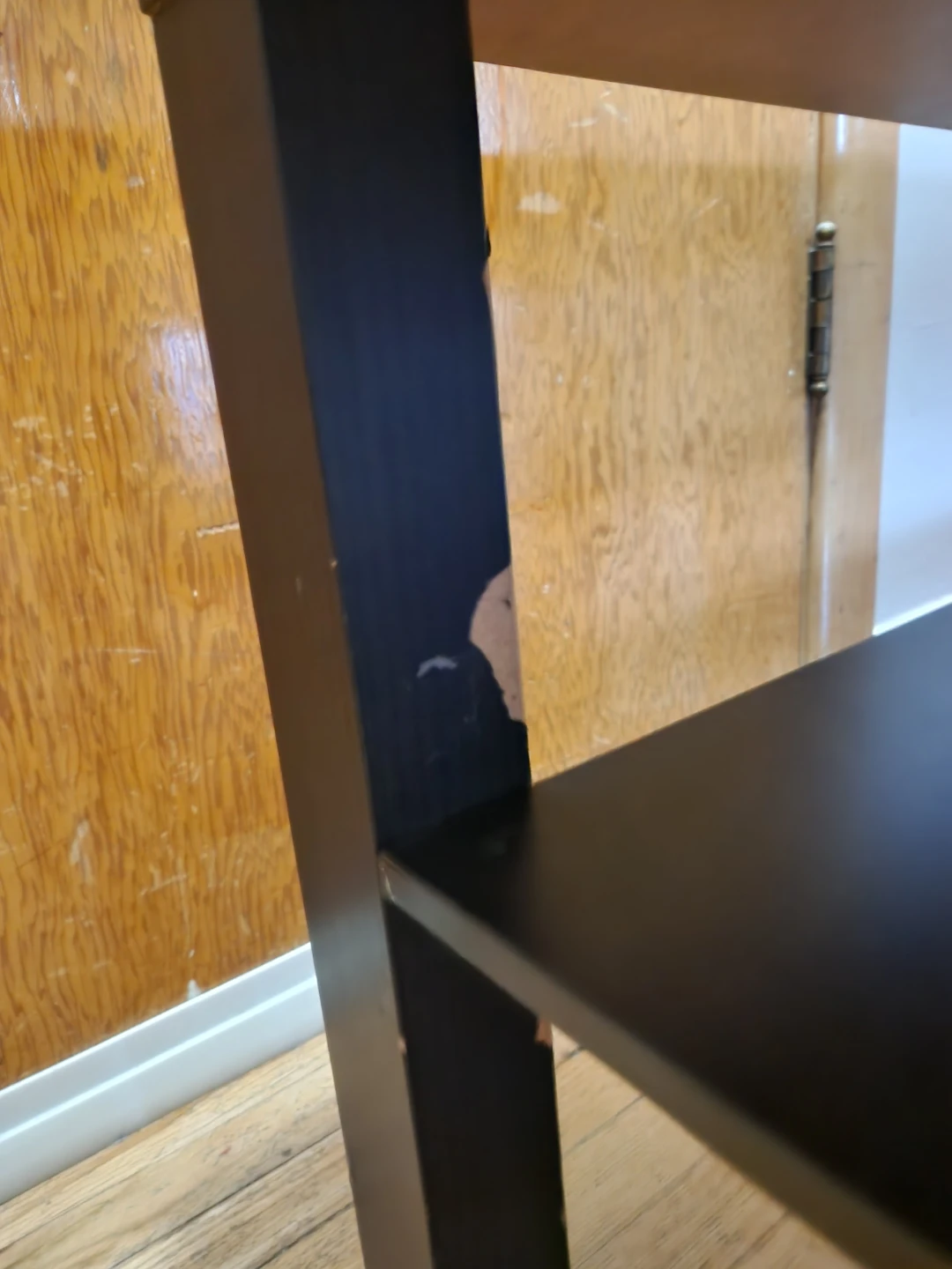 Coffee table /TV stand with built-in shelf - photo 5