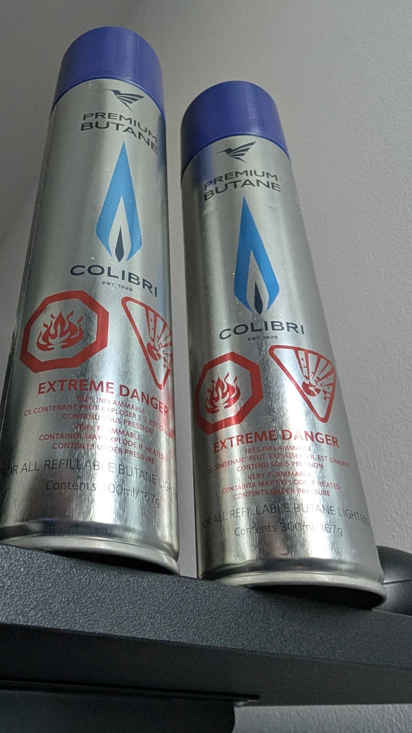 Colibri Premium Butane Refill Cans - 300ml