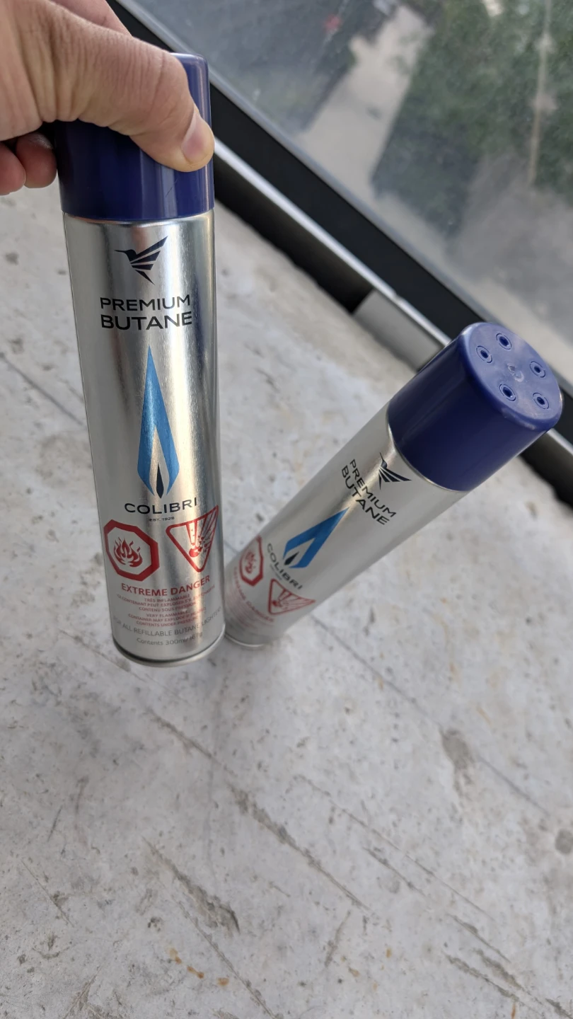 Colibri Premium Butane Refill Cans - 300ml - photo 2