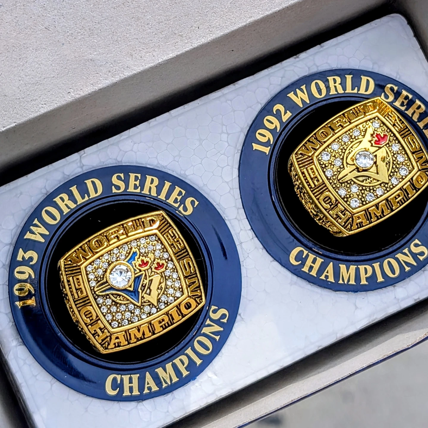 Toronto Blue Jays '92 & '93 World Series Championship Rings - photo 2
