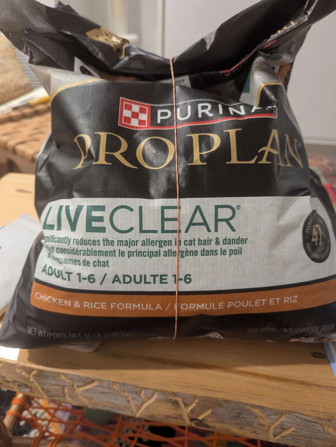 Purina Live Clear dry food