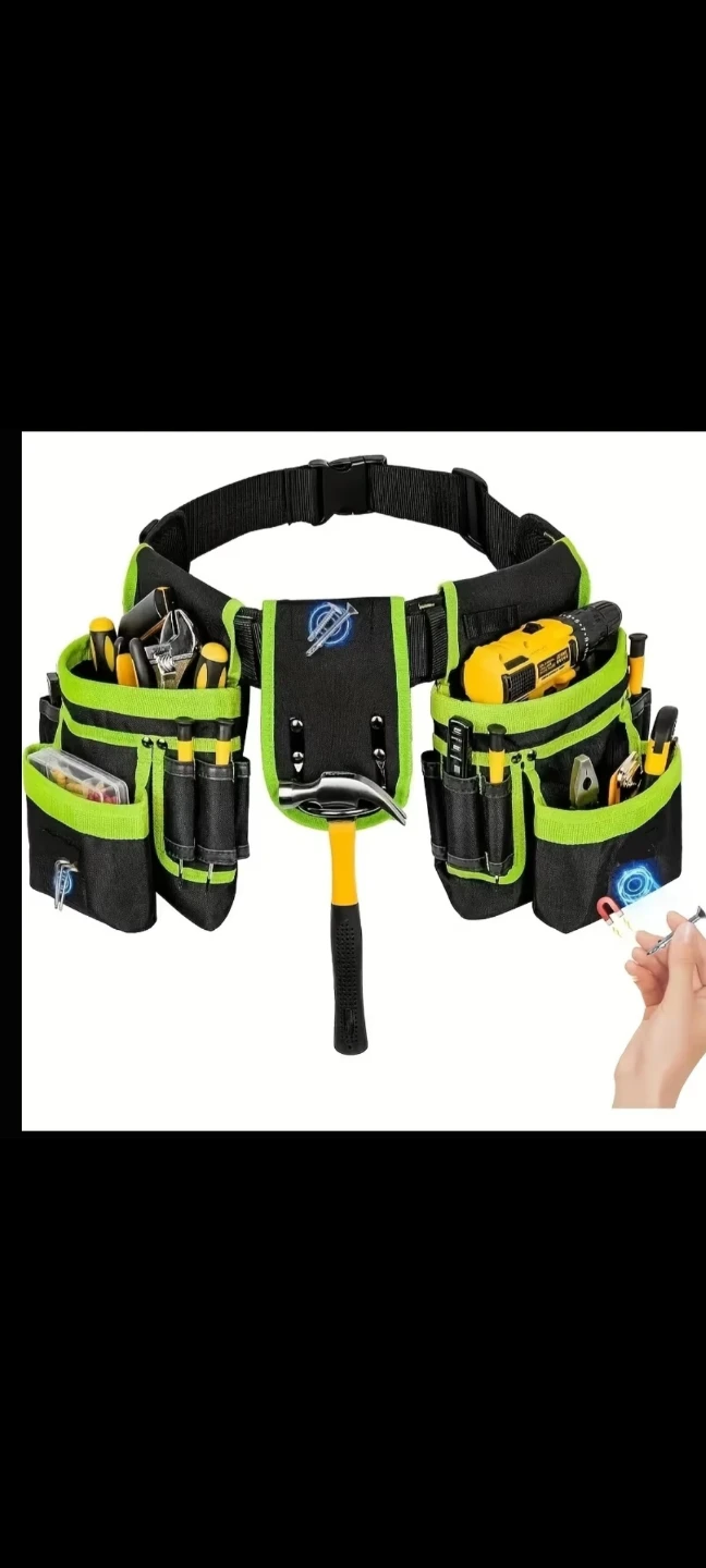 Tool Belt with Multiple Pouches - photo 2