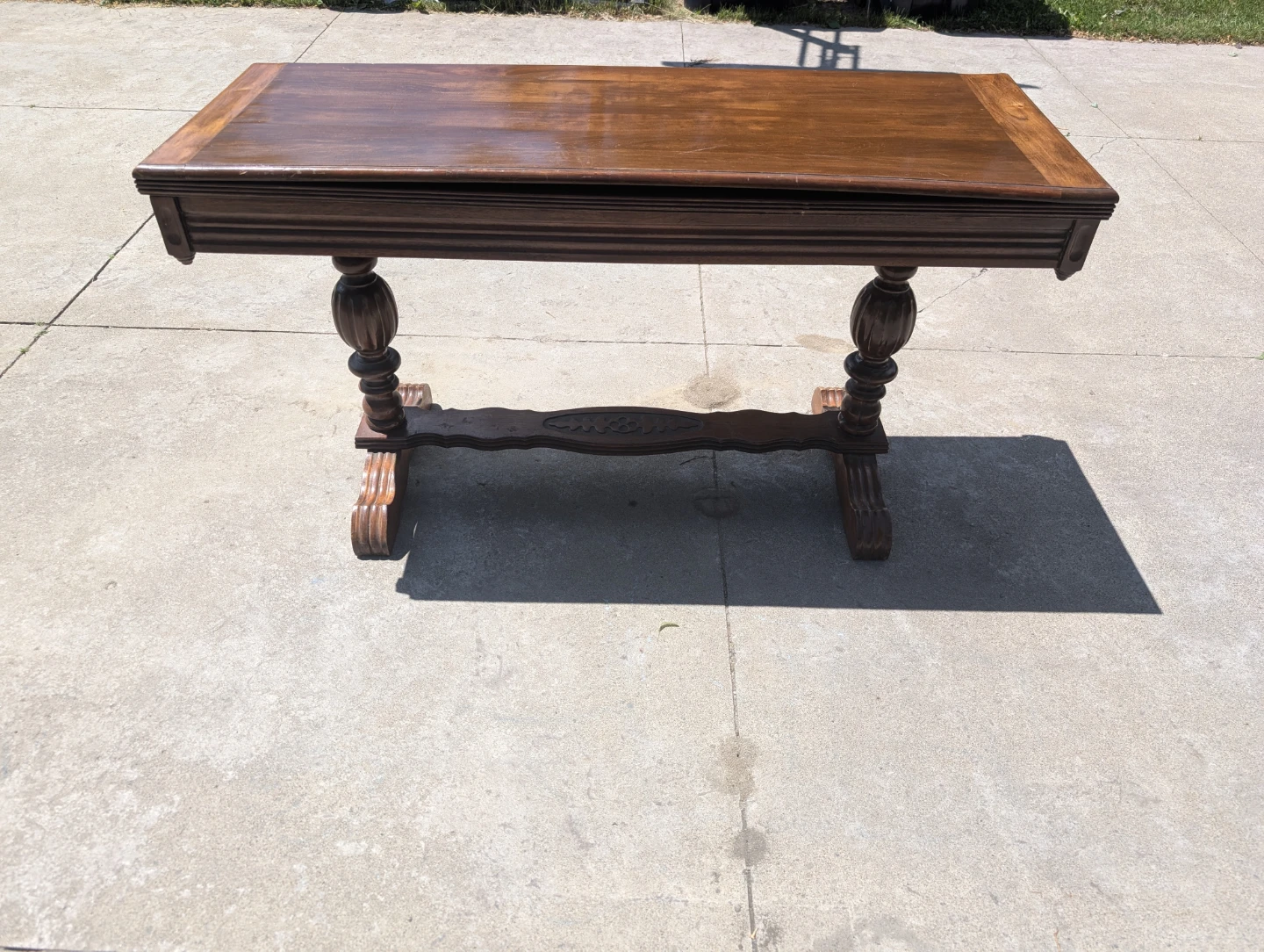 Wooden Drop Leaf Table