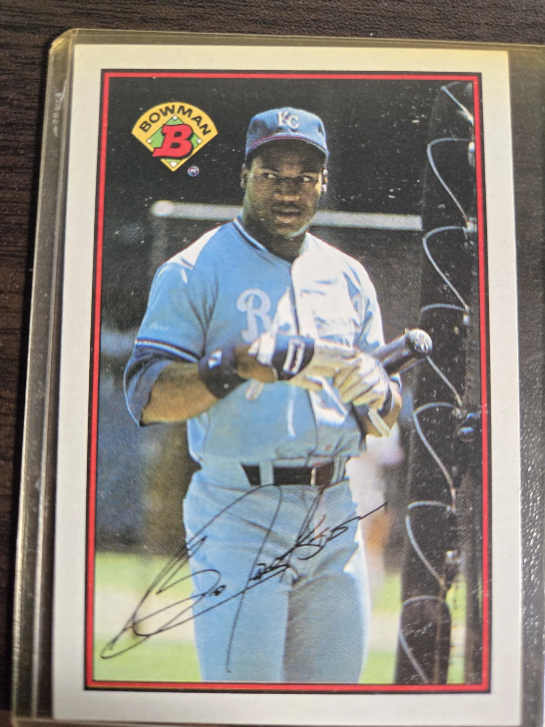 1988 Bowman Bo Jackson Rookie Card